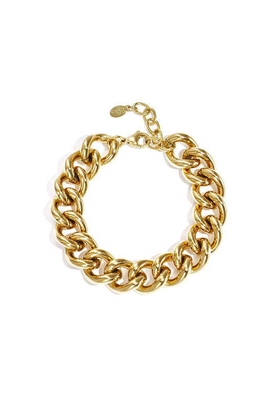Stylish Unisex Stainless Steel Chain Bracelet