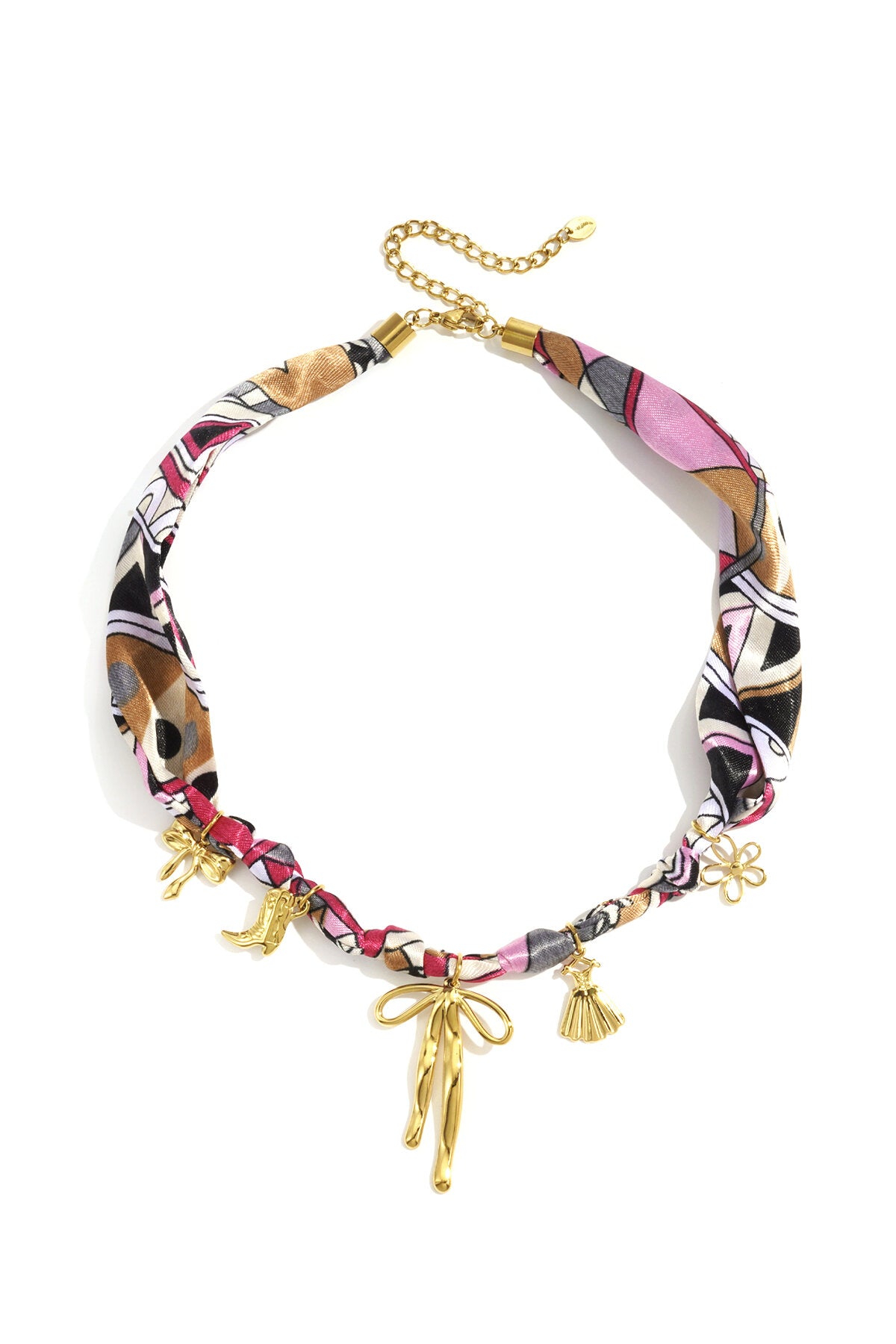 Elegant Gold Braided Necklace for Stylish Women