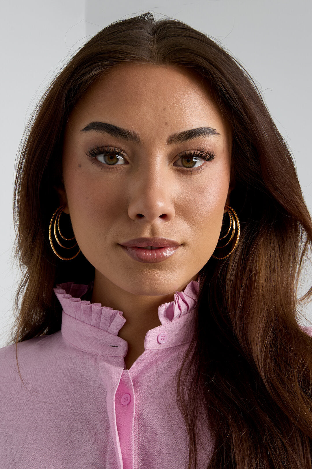 Stylish Stainless Steel Hoop Earrings for Women