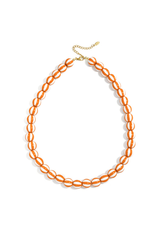 Charming Acrylic Beaded Necklace for Spring/Summer