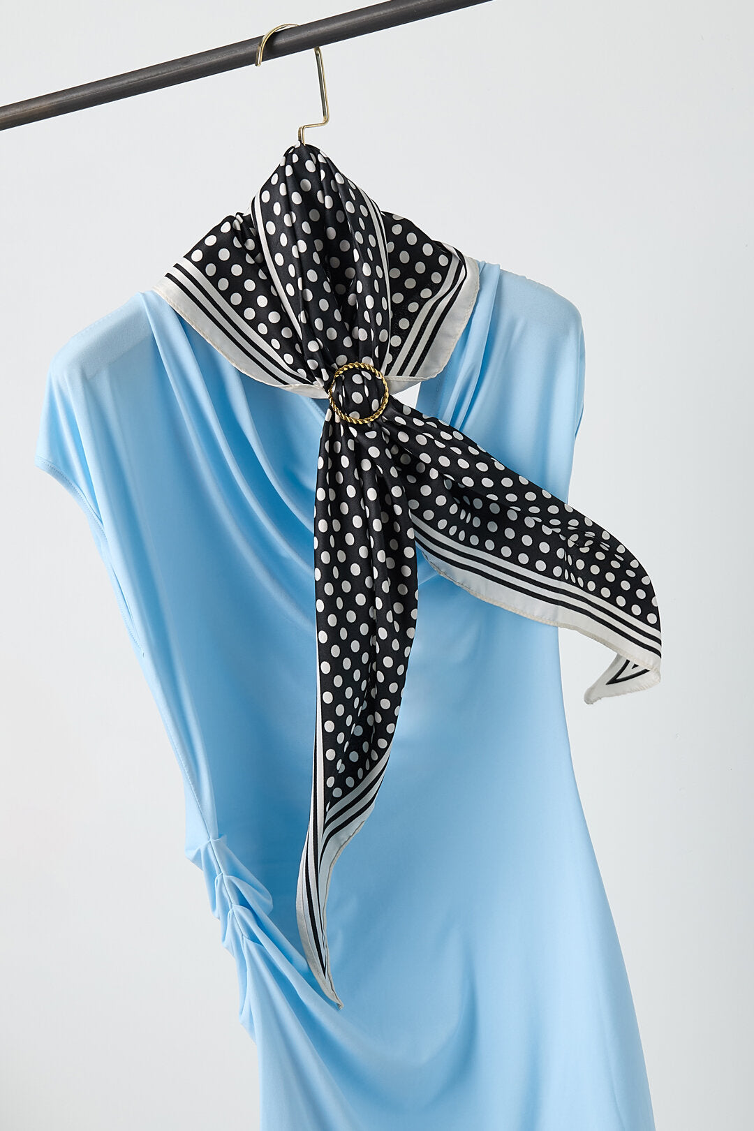 Chic Polka Dot Summer Scarf for Women