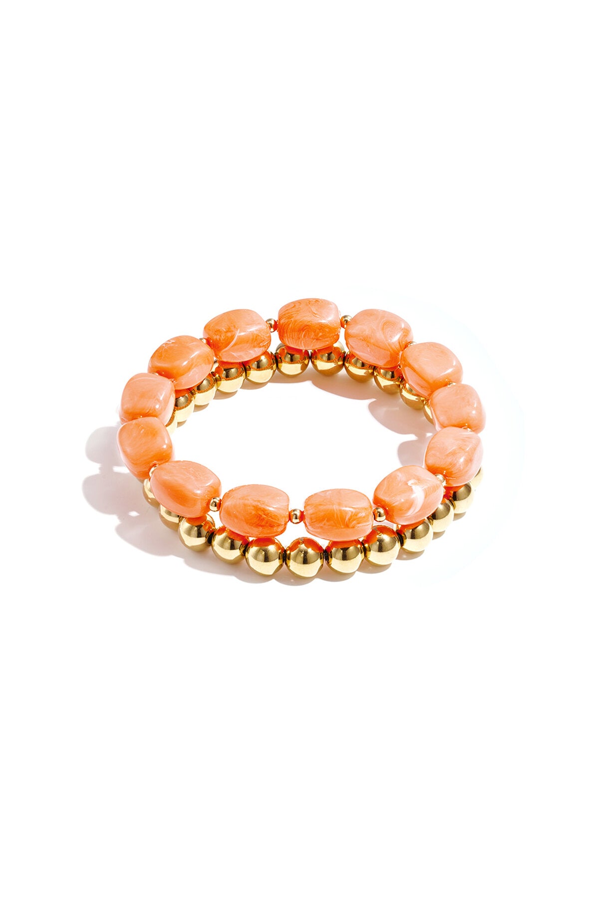 Chic Stainless Steel Beaded Bracelets for Women