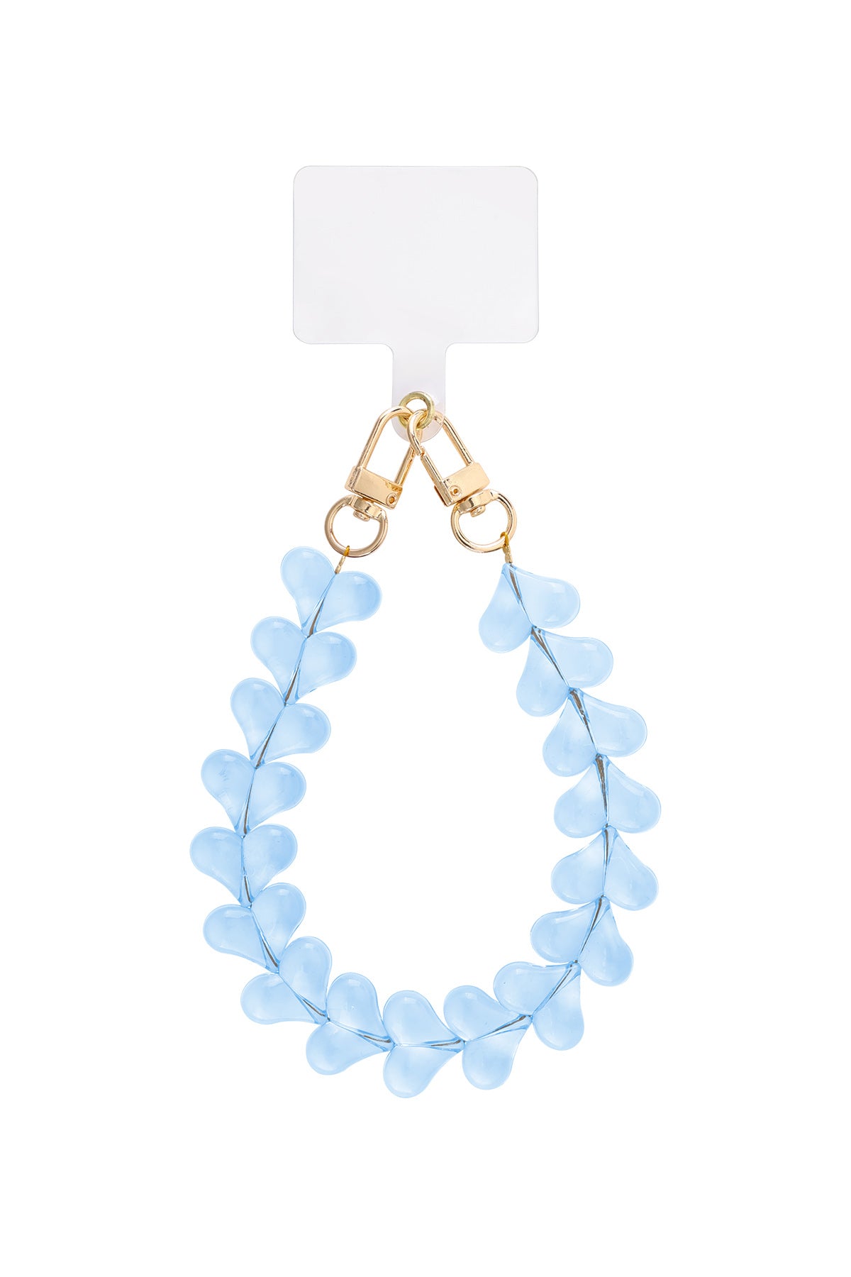 Chic Acrylic Phone Chains in Pastel Shades
