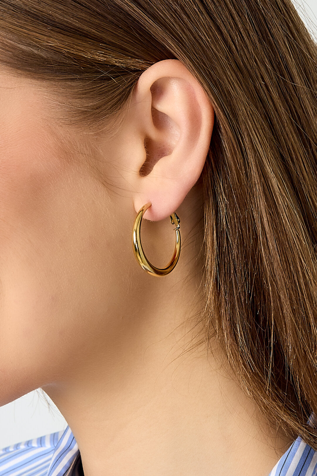 Stylish All-Fit Hoop Earrings for Everyday Wear