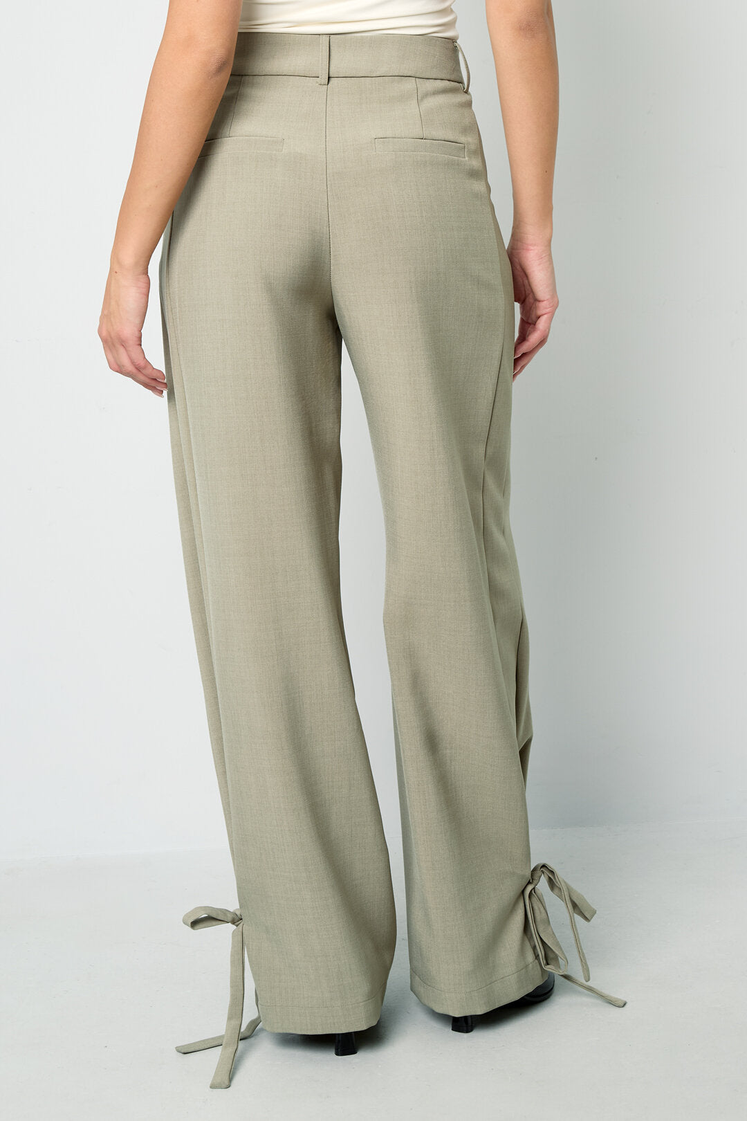 Gimme High Waist Straight Pants for Casual Comfort