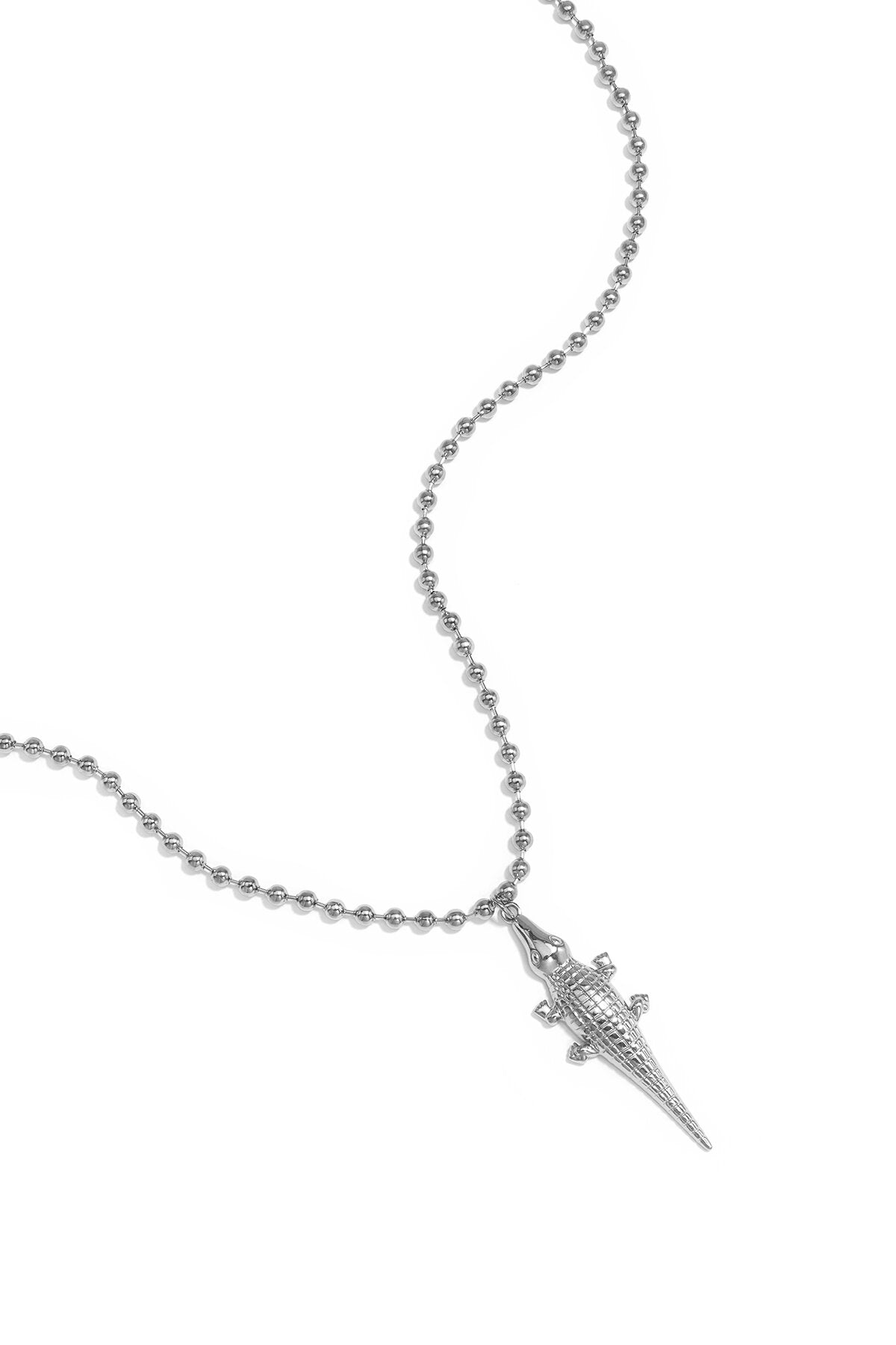 Elegant Animal Pendant Necklace in Silver & Gold