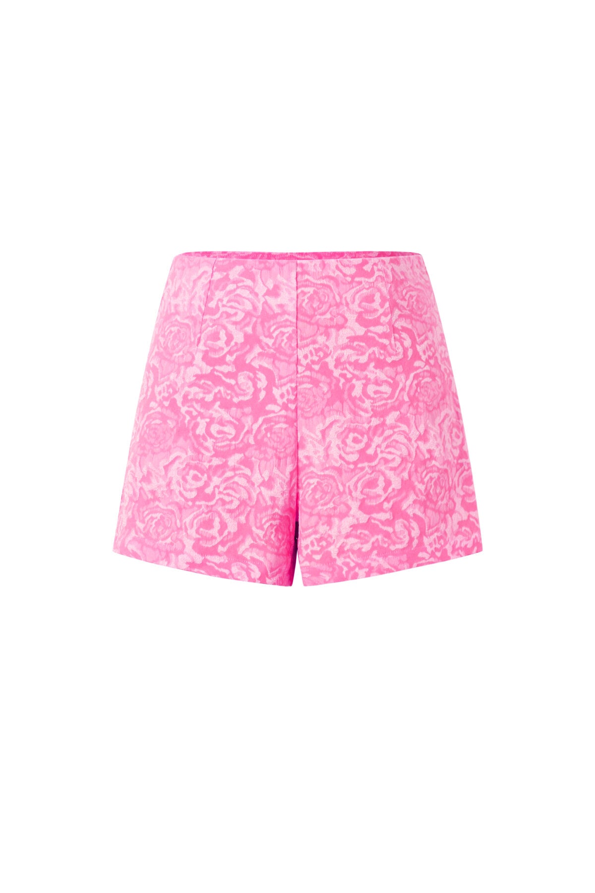 Elegant Floral Print Shorts for Spring/Summer
