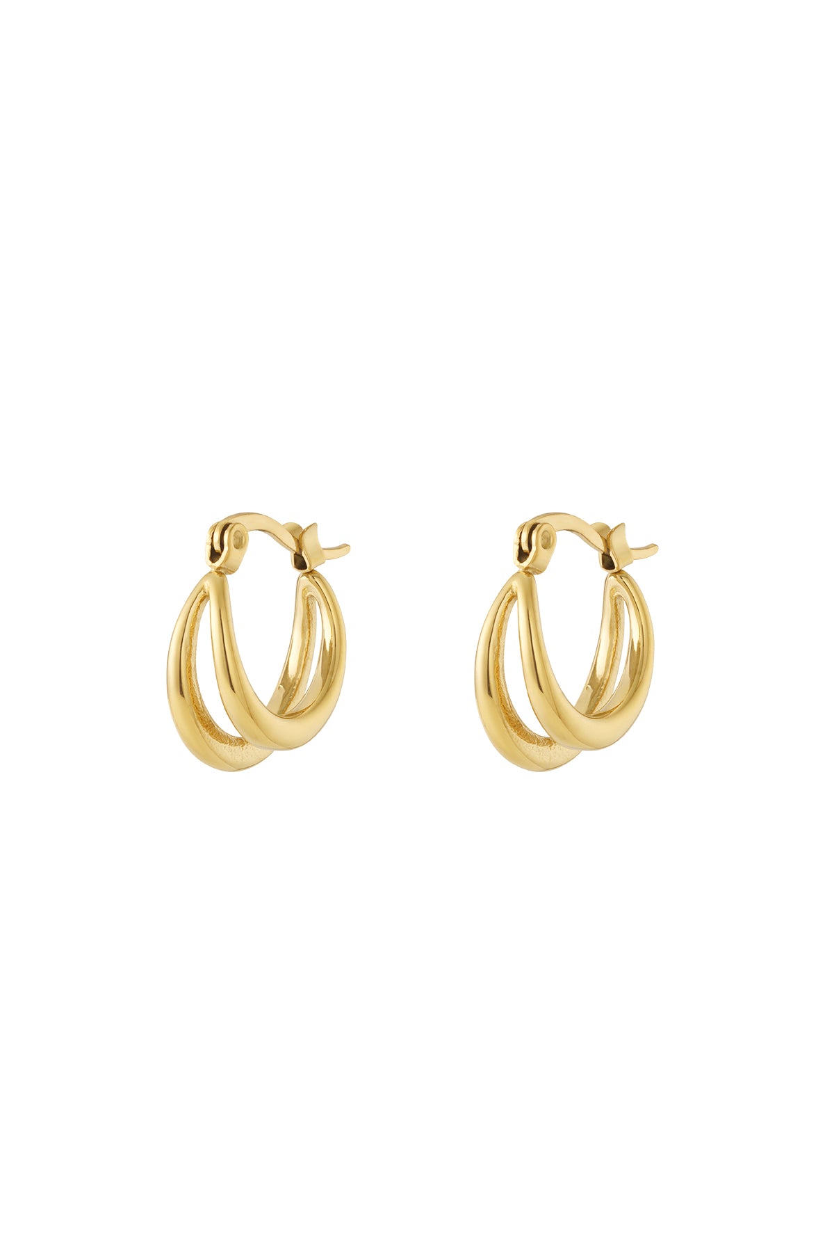 Stylish Irregular Hoop Earrings for Everyday Wear