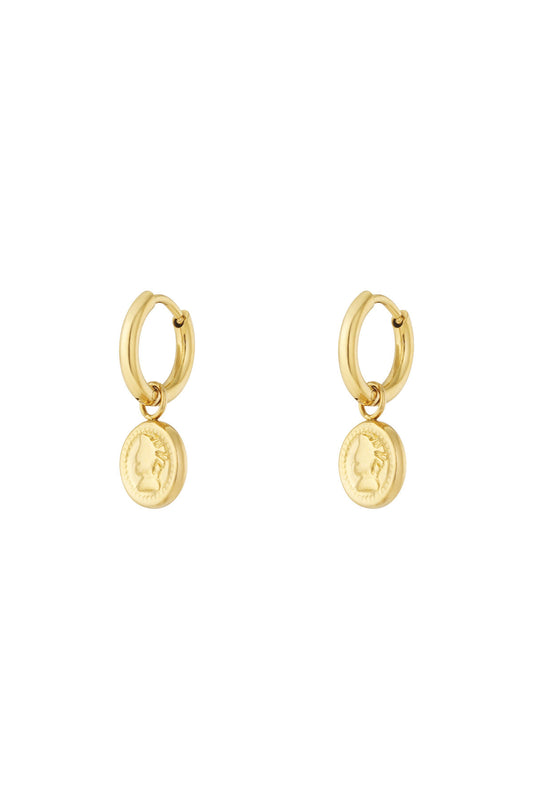 Elegant Stainless Steel Drop Earrings for Daily Wear