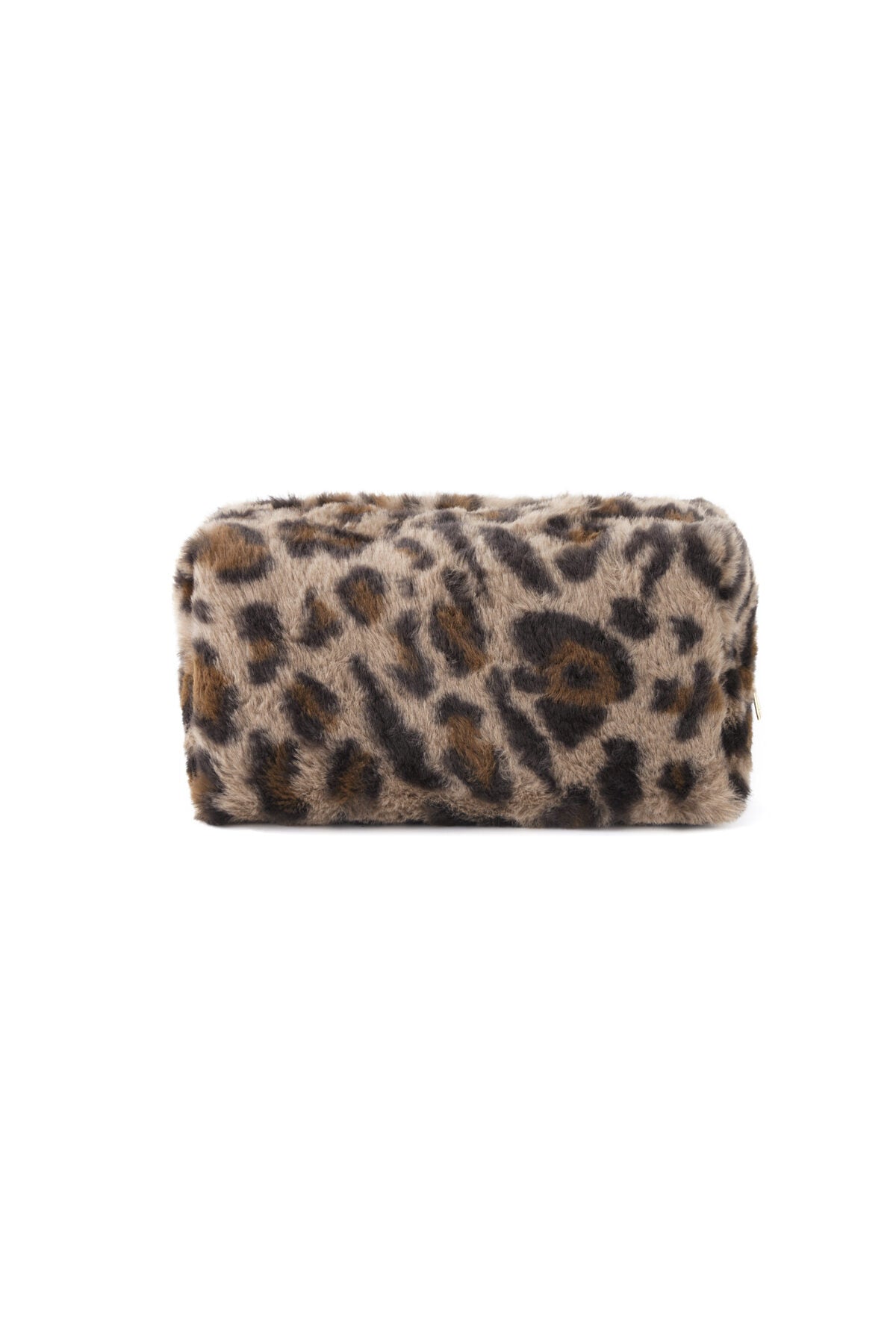 Chic Leopard Print Makeup Bag for Everyday Glam