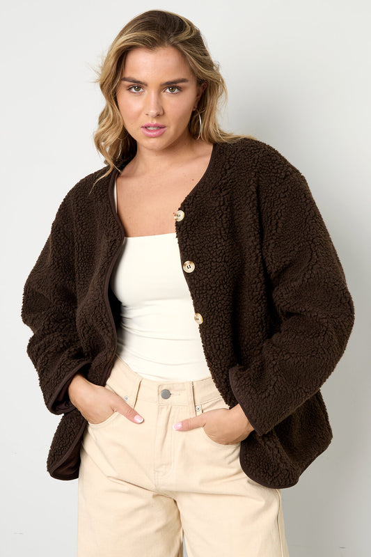 Elegant Fall/Winter Woven Jacket - Comfort & Style