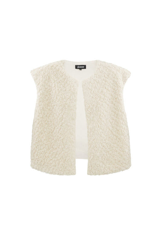 Woven Polyester Fiber Women's Vest Casual Solid Color Fall/Winter