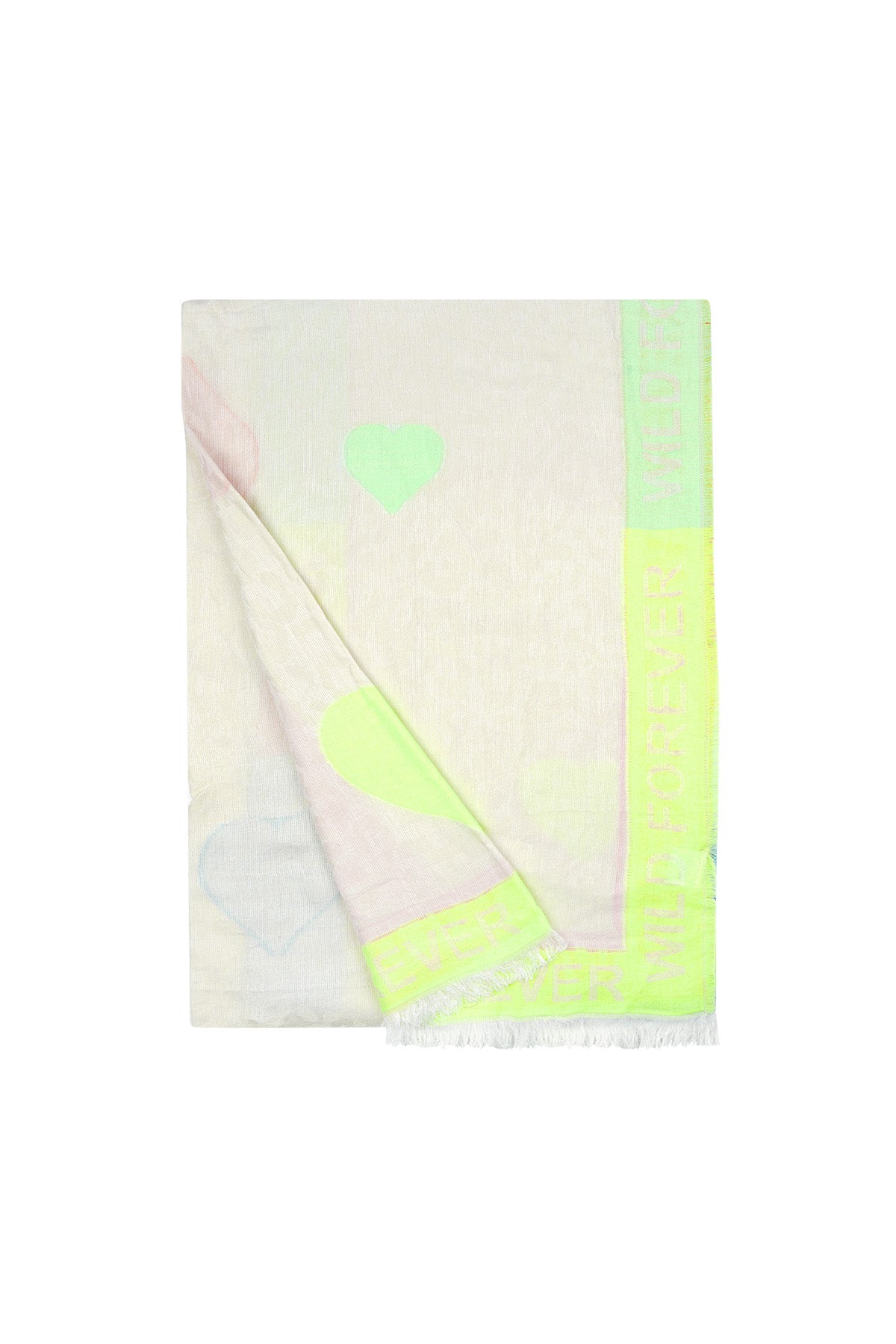 Elegant Multicolor Summer Scarf in Soft Viscose