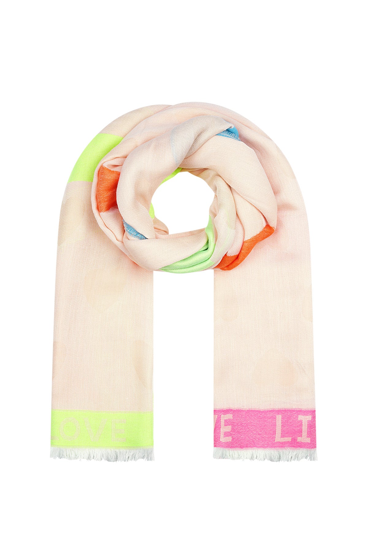Elegant Multicolour Summer Scarf - Soft & Stylish
