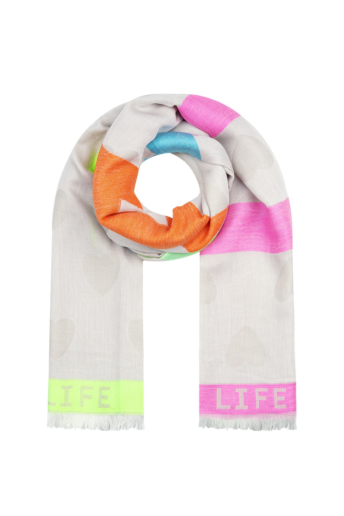 Elegant Multicolour Summer Scarf - Soft & Stylish