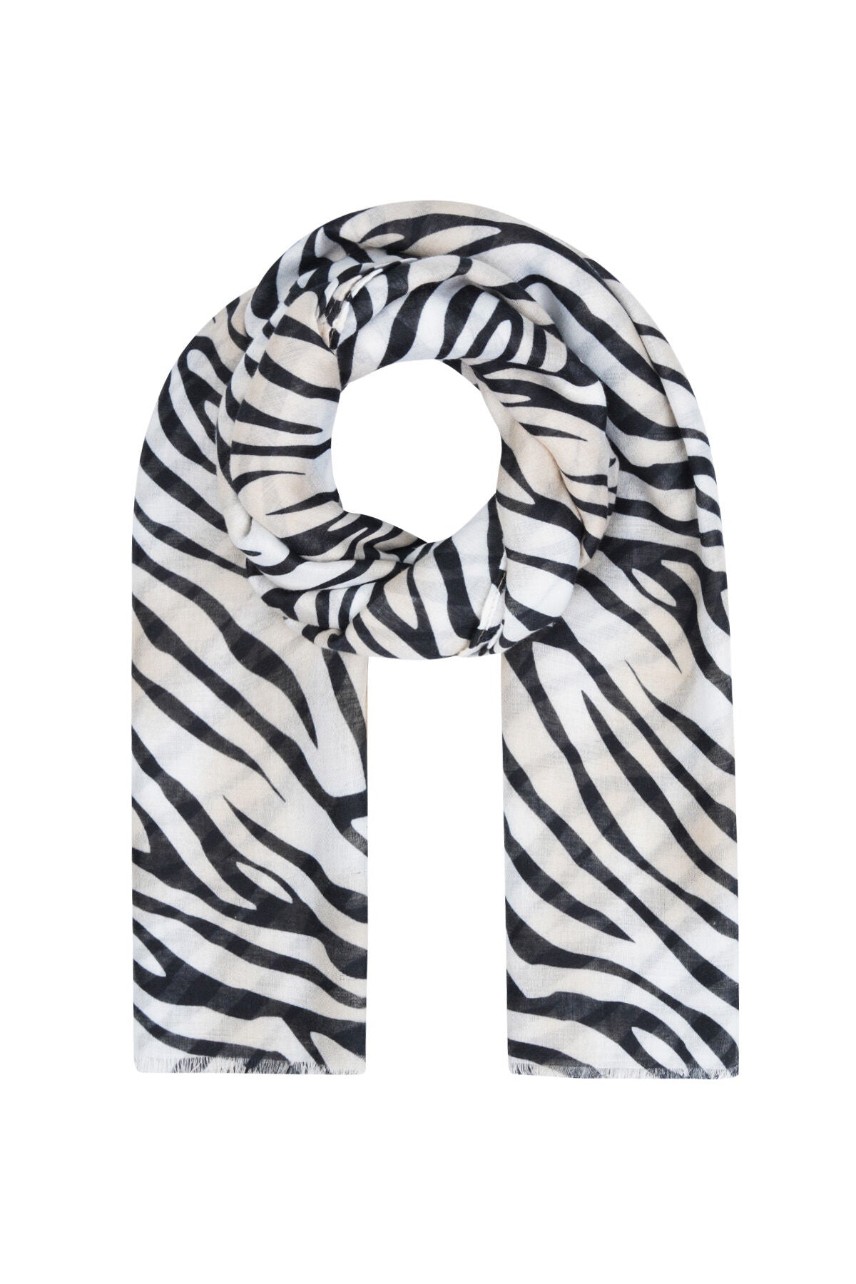 Elegant Beige Summer Scarf for Daily Wear