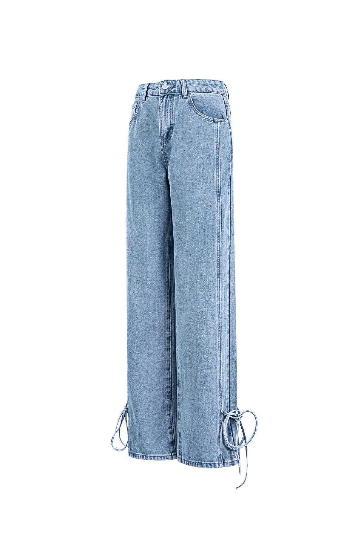 Stylish All-Fit Denim Pants in Grey & Blue