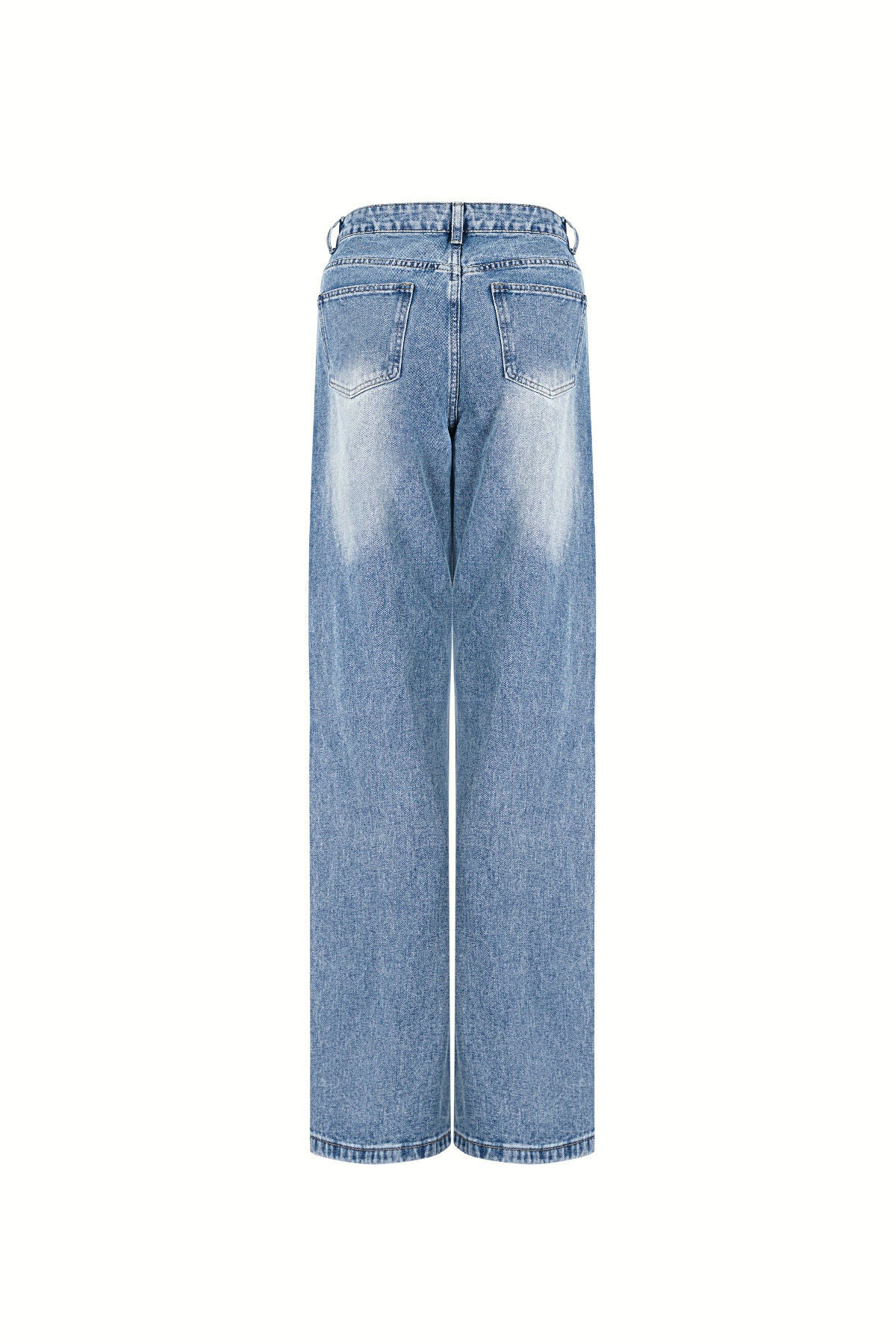 Stylish Ripped Straight Denim Pants for All Fits