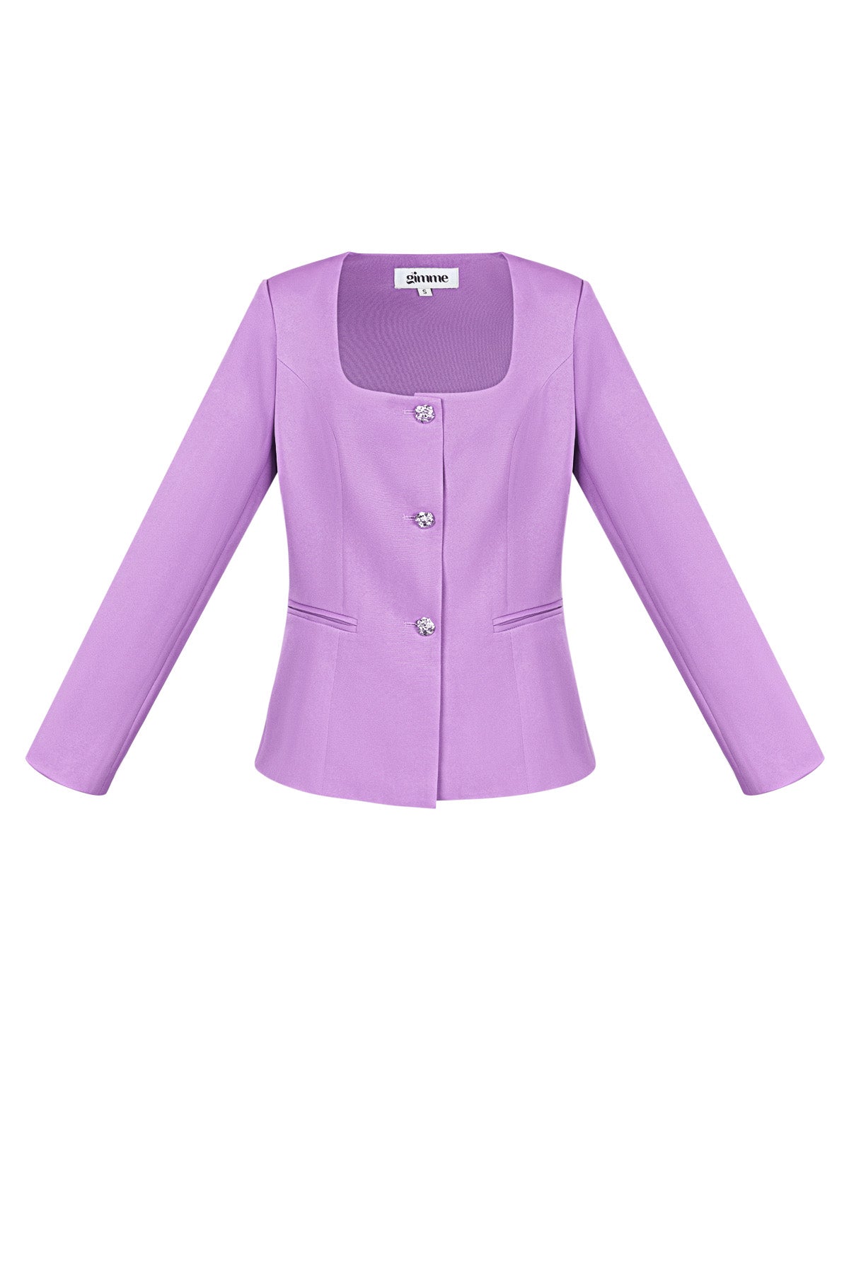 Elegant Ladies' Suit Set in Green, Black & Lilac