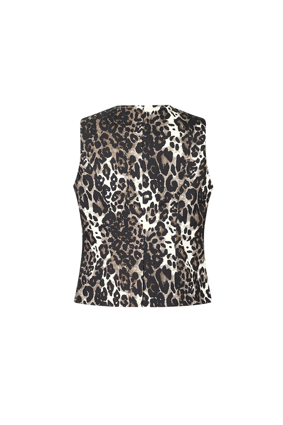 Elegant Brown Sleeveless Top for Versatile Style