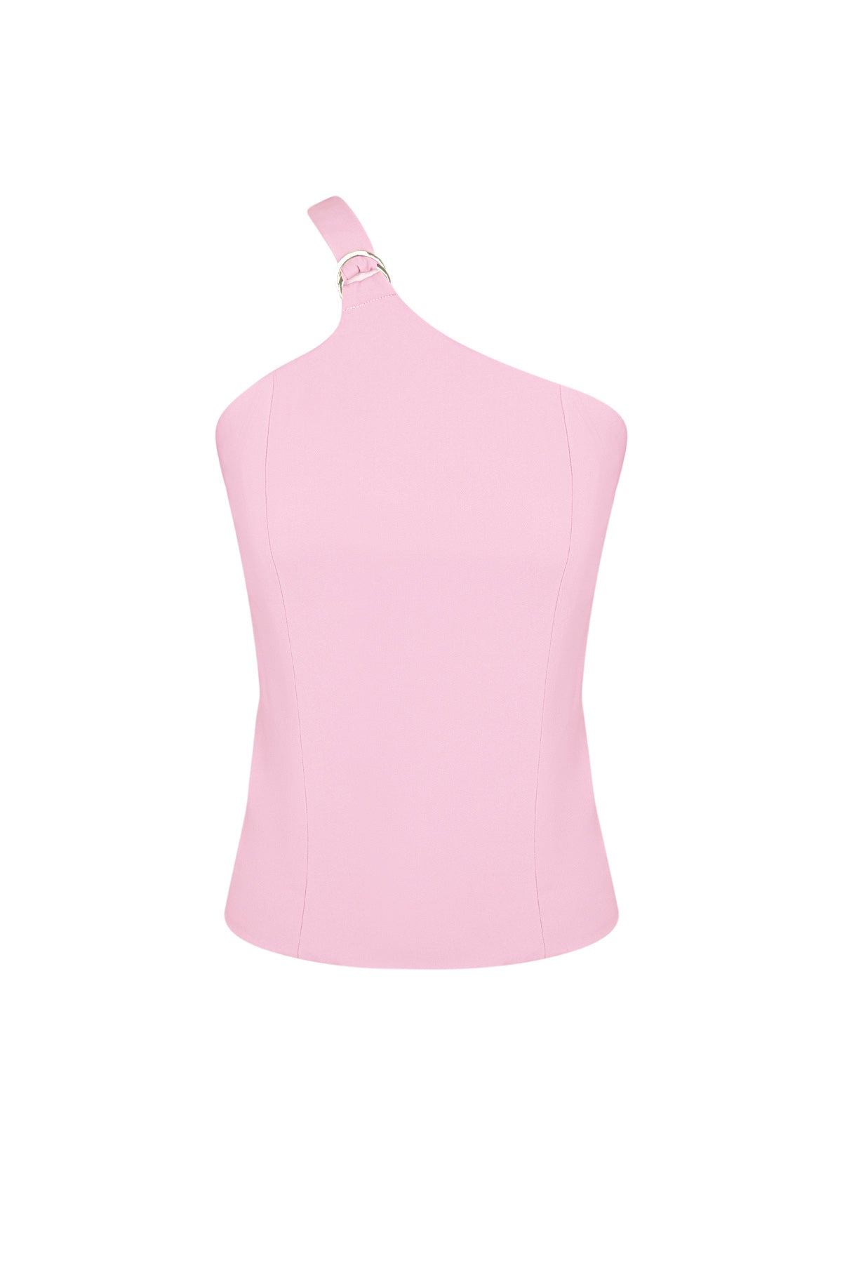 Stylish Sleeveless Top in Pink, Green & Beige - Comfort Meets Fashion
