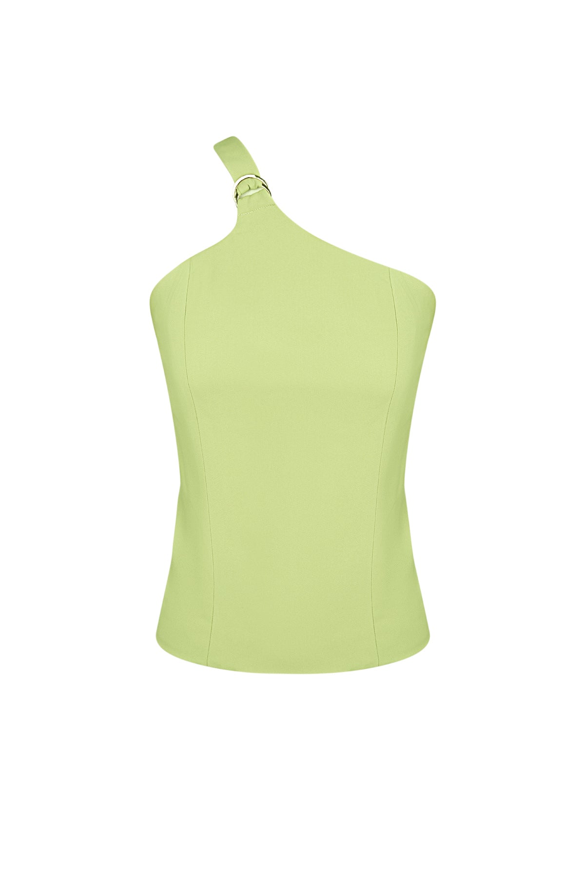 Stylish Sleeveless Top in Pink, Green & Beige - Comfort Meets Fashion