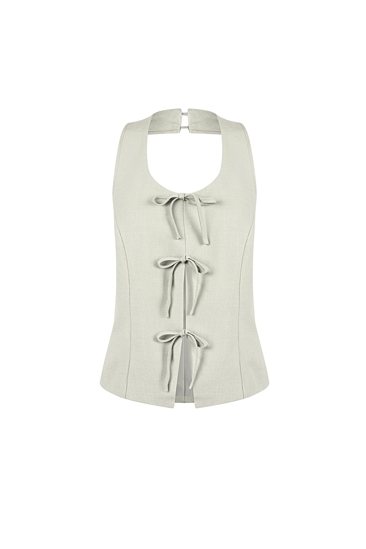 Stylish Bow Sleeveless Top for Spring/Summer