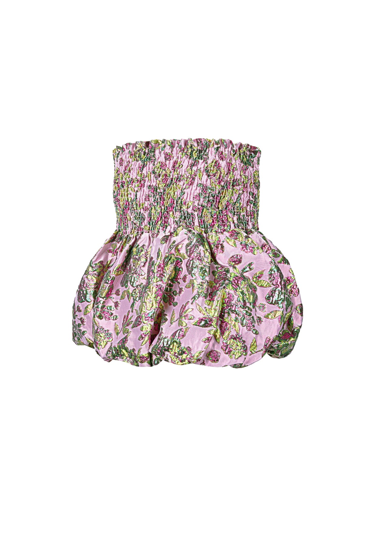 Elegant Sleeveless Top in Pink and Champagne
