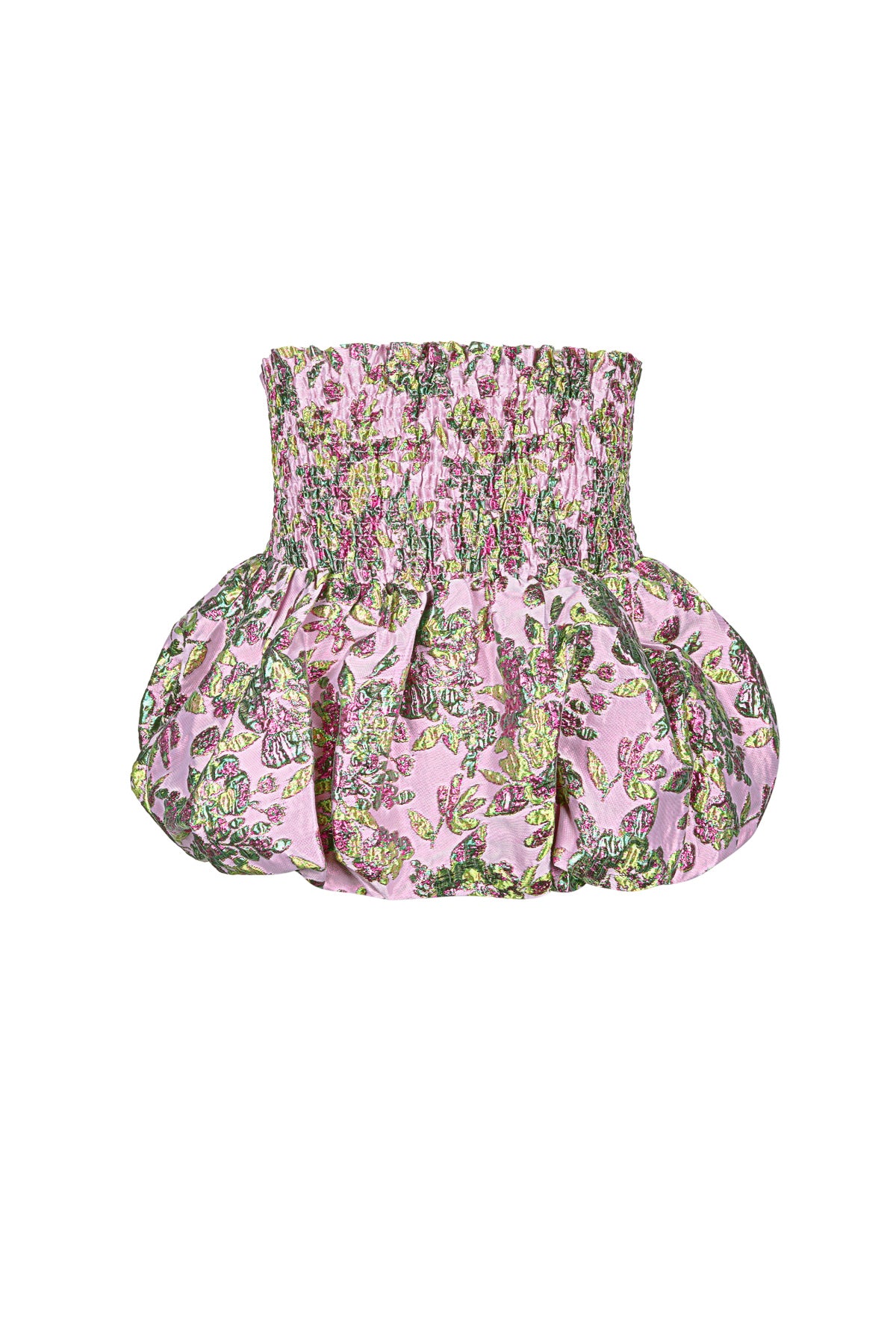 Elegant Sleeveless Top in Pink and Champagne