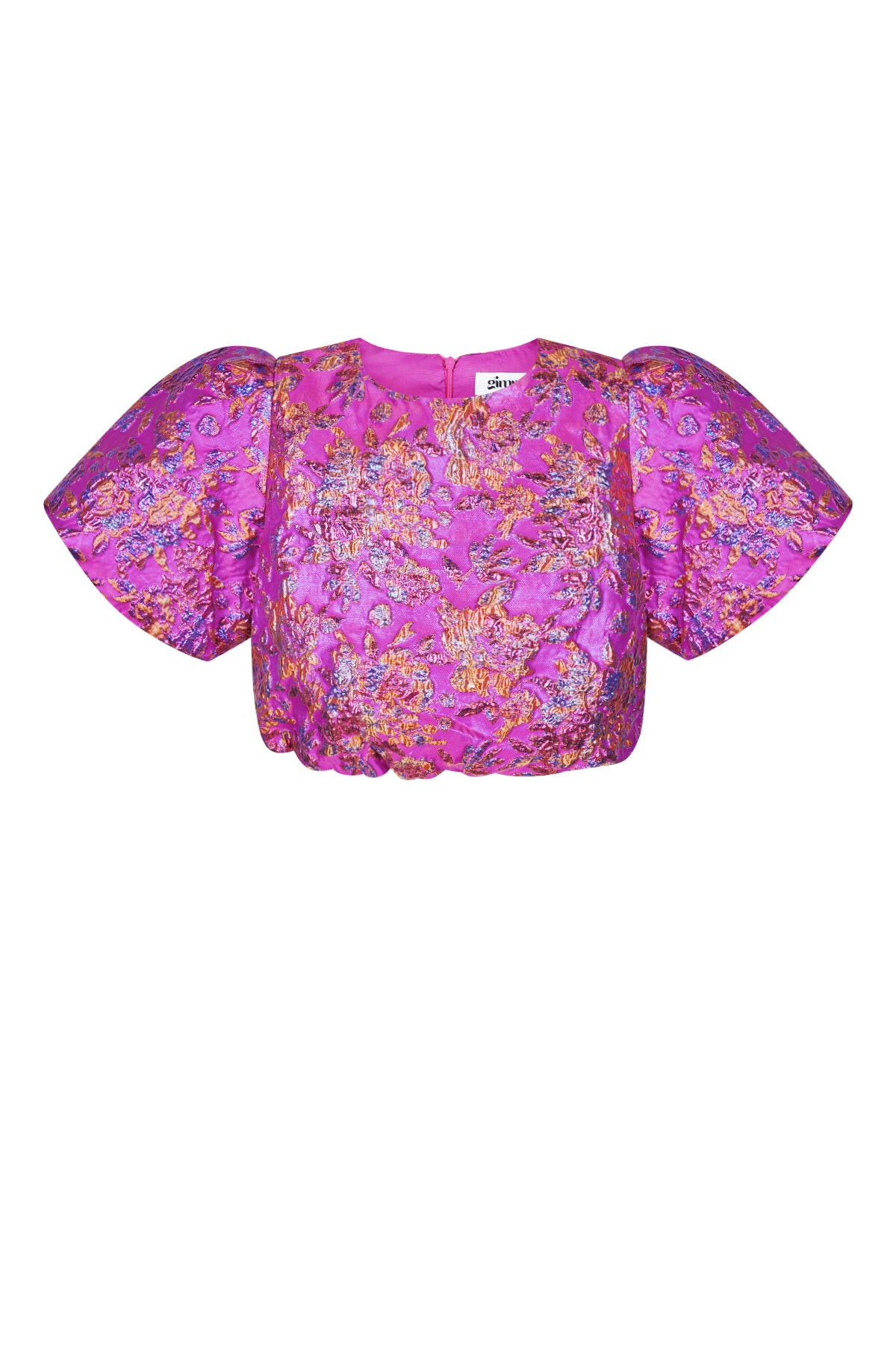 Elegant Short Sleeve Tops for Women in Blue, Champagne & Fuchsia
