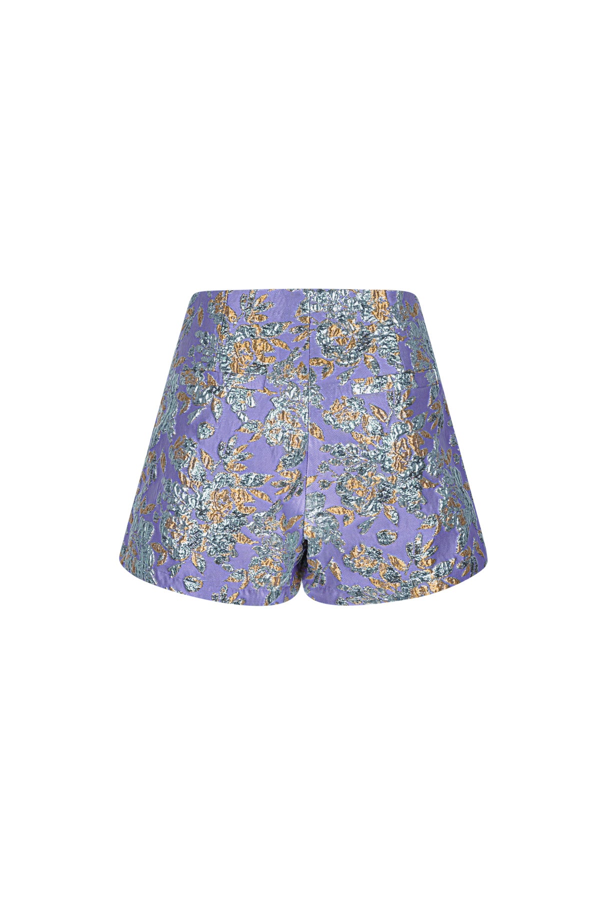 Stylish Comfort: Yehwang's Polyester Shorts in Blue, Champagne & Fuchsia