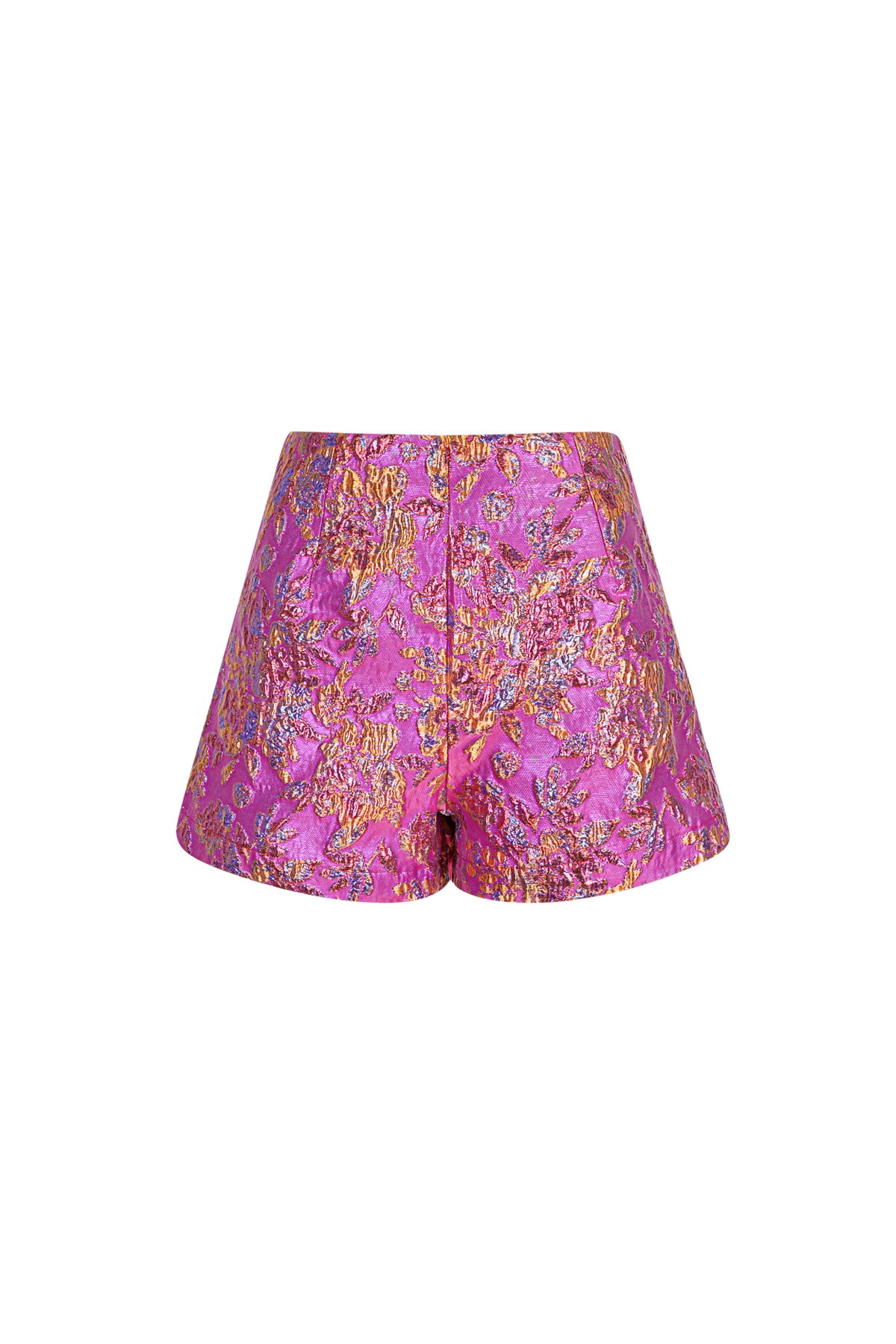 Stylish Comfort: Yehwang's Polyester Shorts in Blue, Champagne & Fuchsia