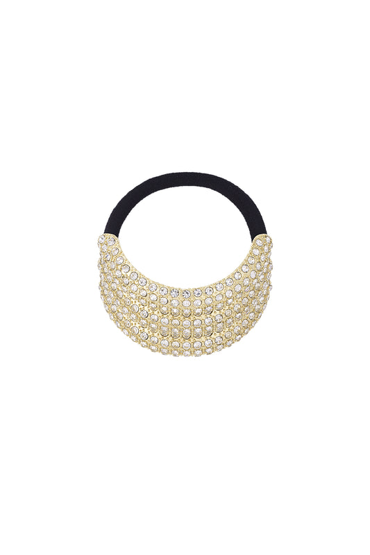 Elegant Gold Alloy Hair Ties for Stylish Looks