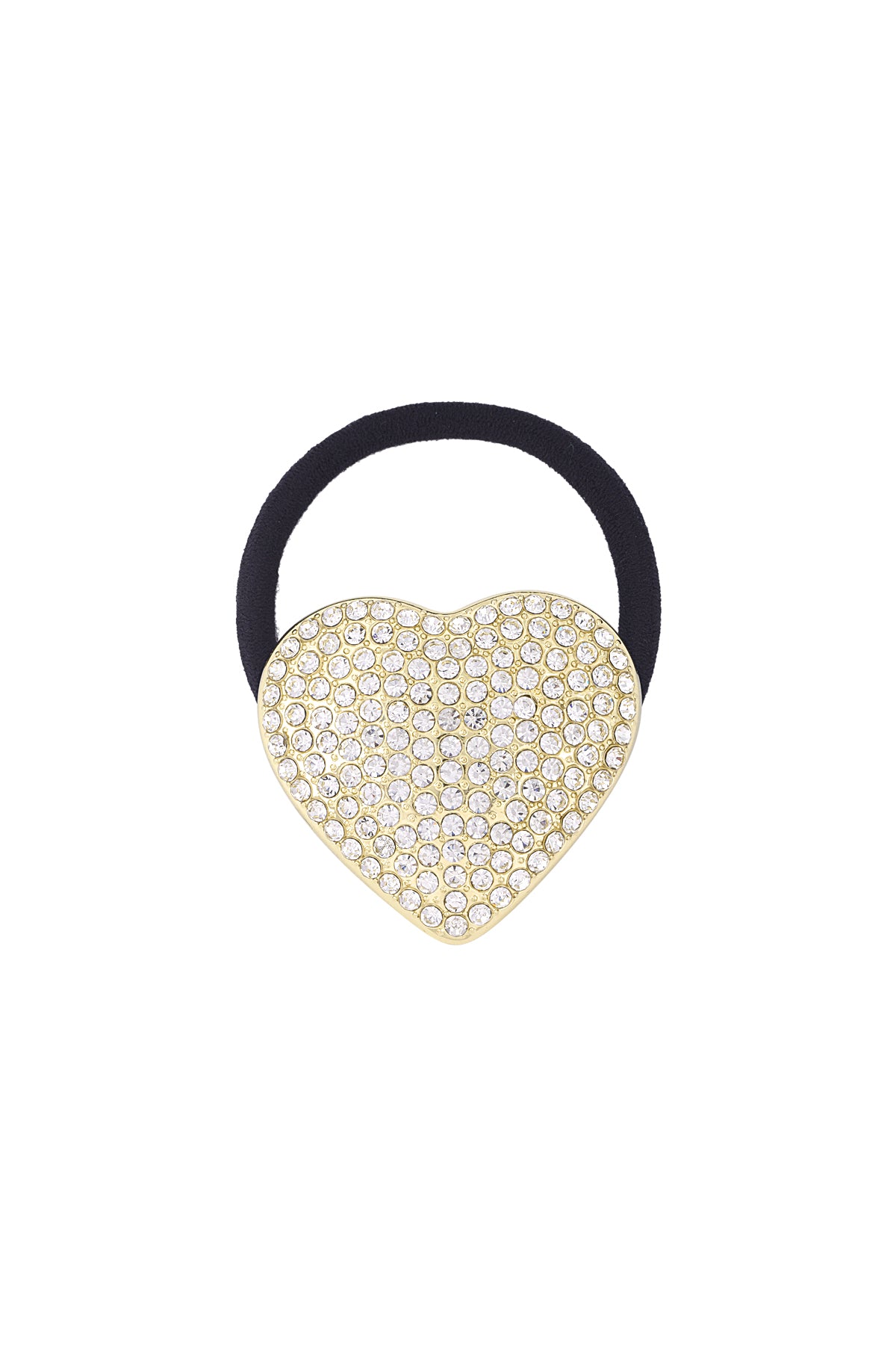 Stylish Pink and Gold Alloy Hair Ties for Elegance