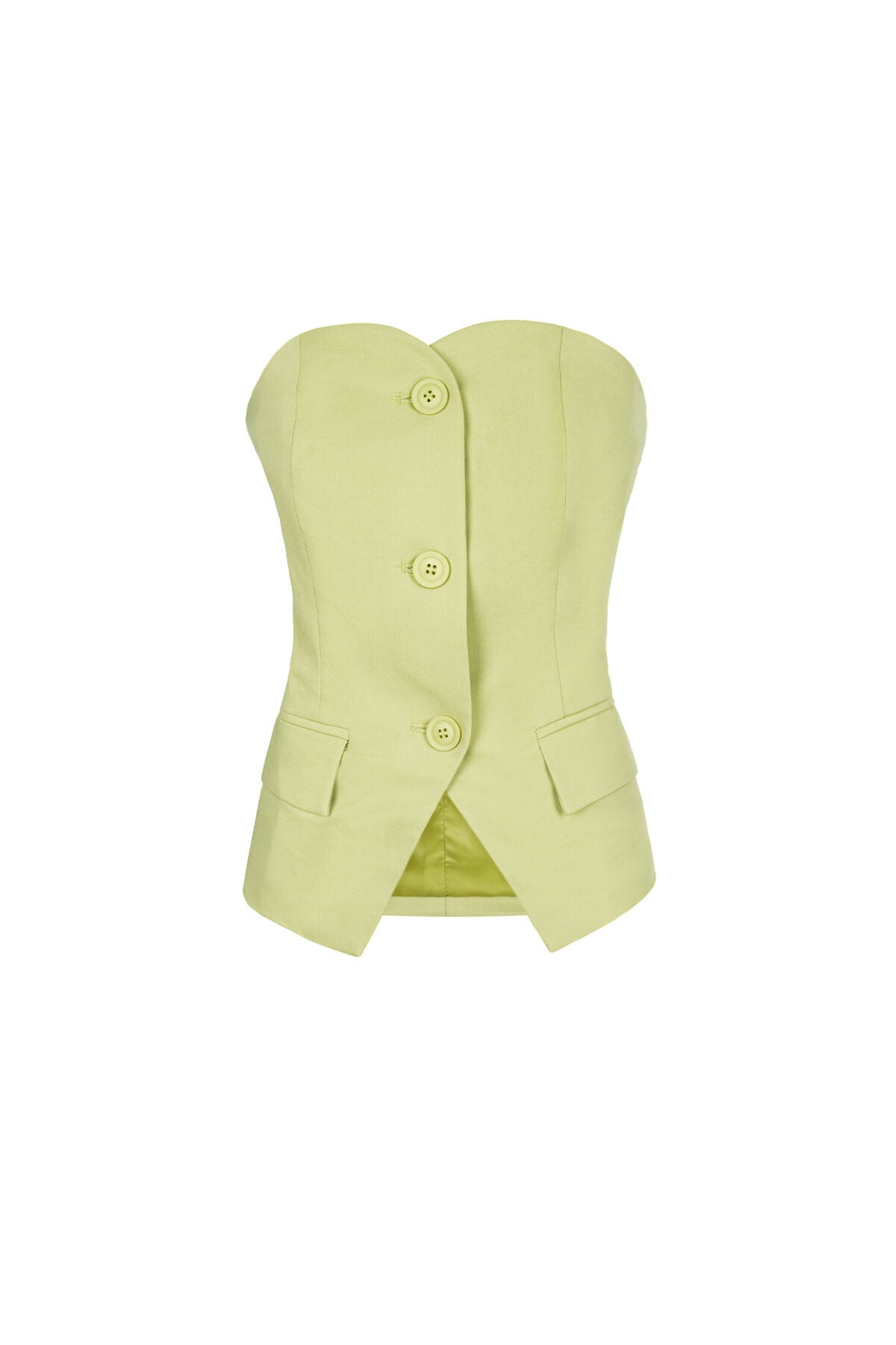 Stylish Sleeveless Tops in Yellow, Green, Black
