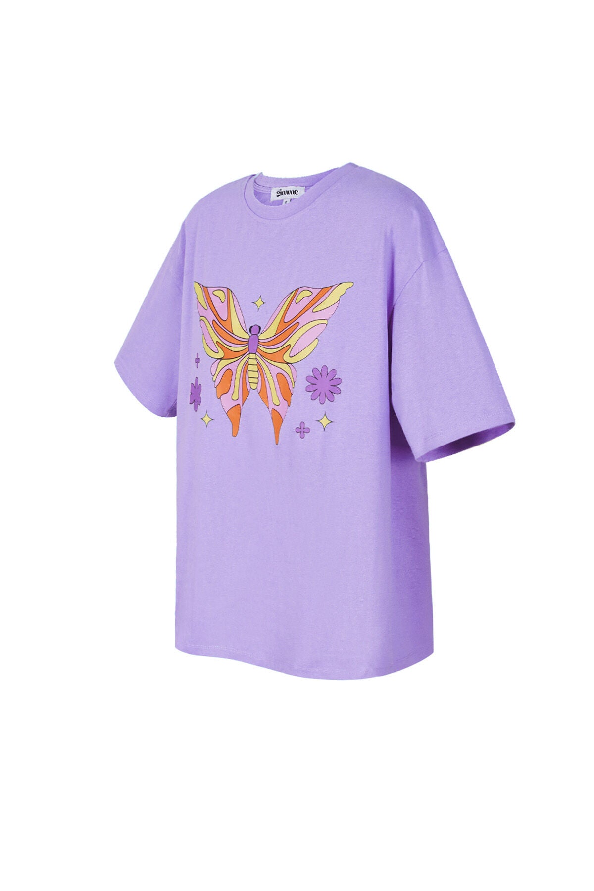 Soft Cotton Purple & Blue T-Shirts for Women
