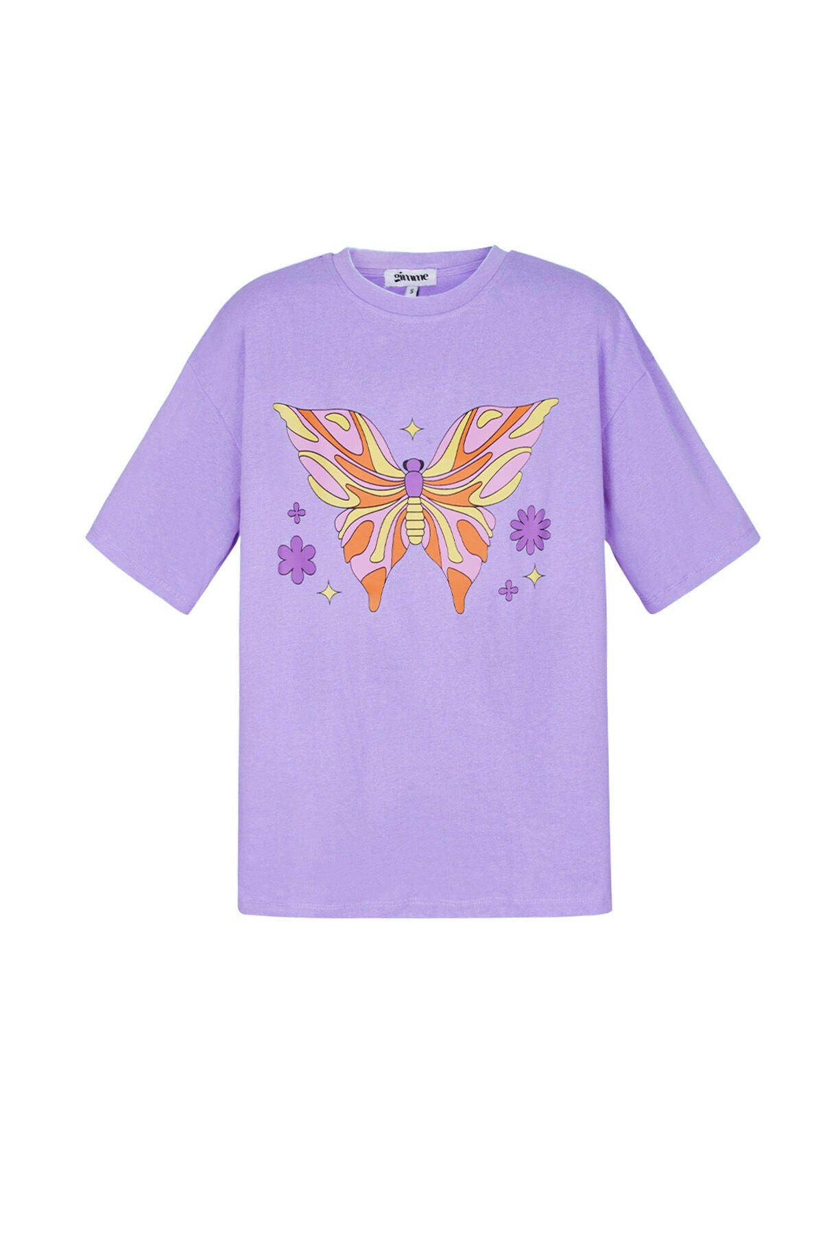 Soft Cotton Purple & Blue T-Shirts for Women