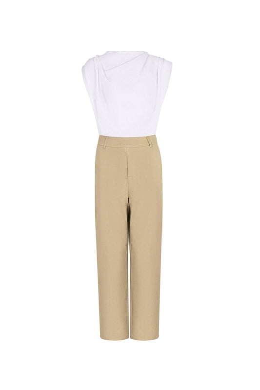 Stylish Black & Beige Bodysuits for Spring/Summer