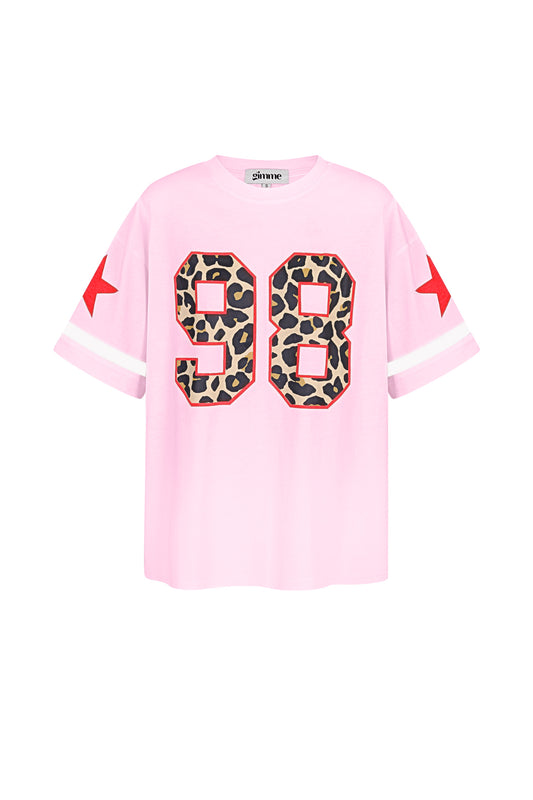 Soft Cotton T-Shirts for Women in Pink, Red & White