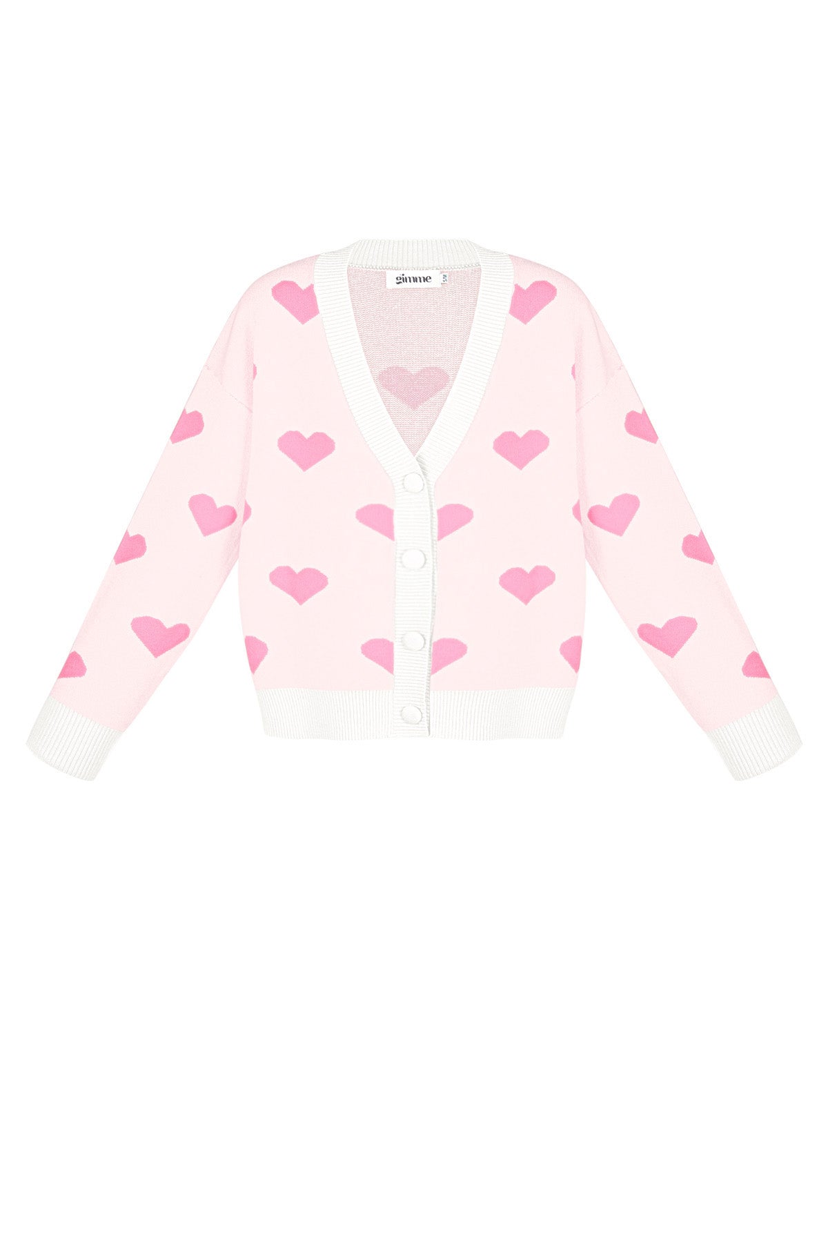 Cute Heart Knit Cardigan for Fall/Winter