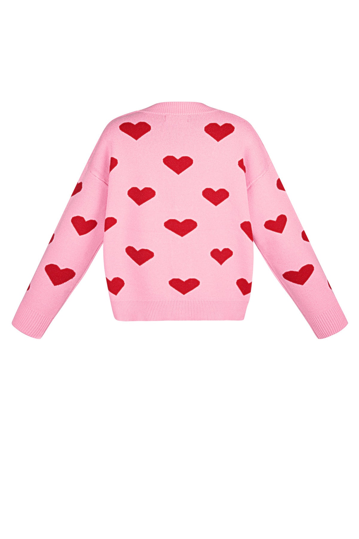 Cute Heart Knit Cardigan for Fall/Winter