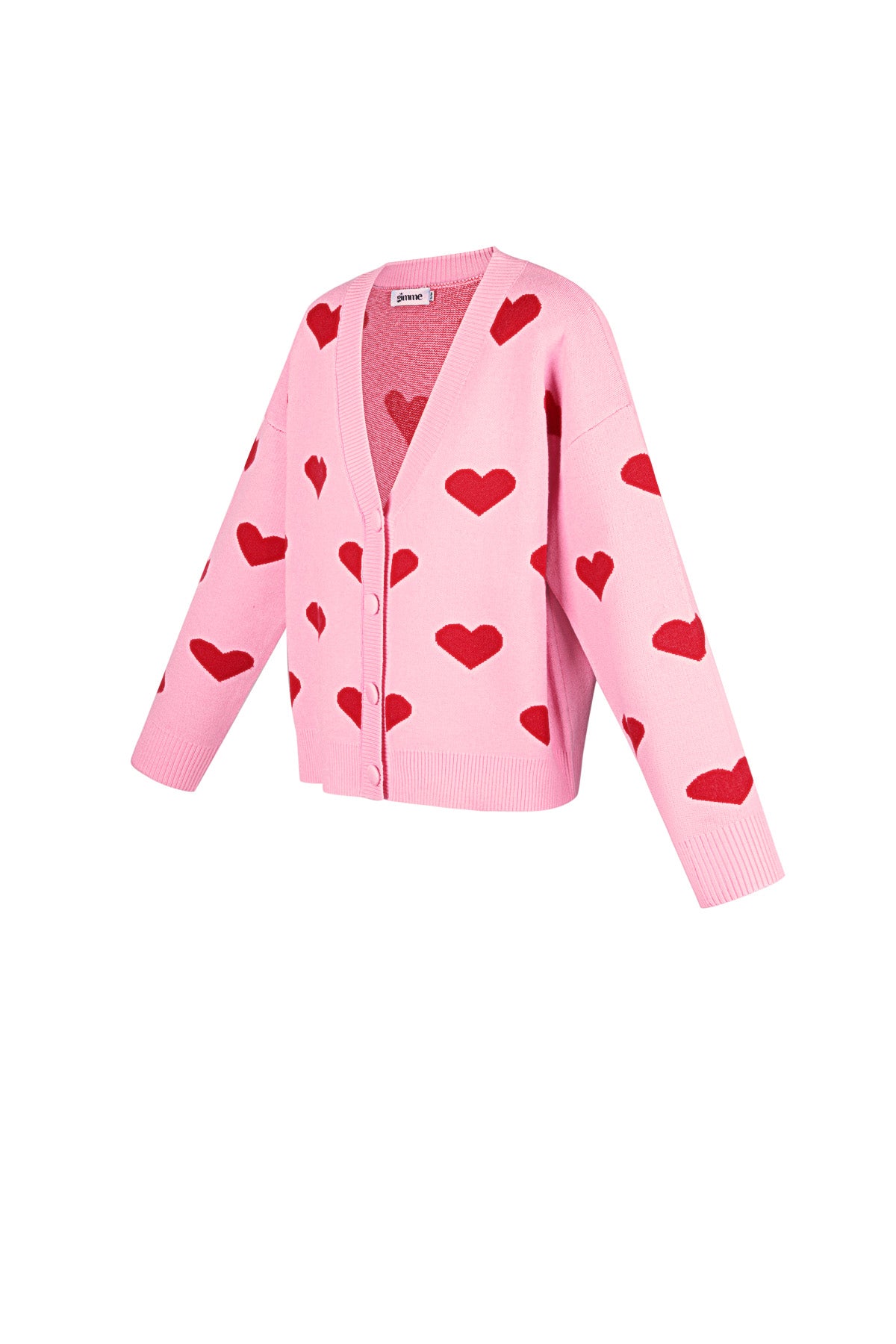 Cute Heart Knit Cardigan for Fall/Winter