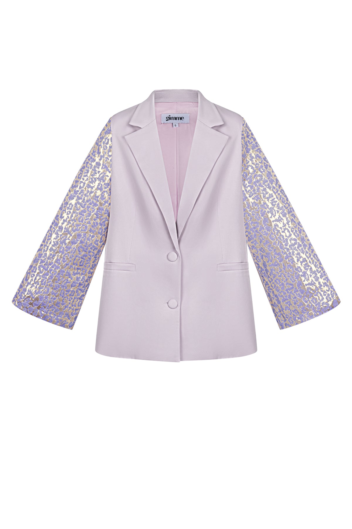 Elegant Ladies' Suit Set in Pink, Purple & Cream