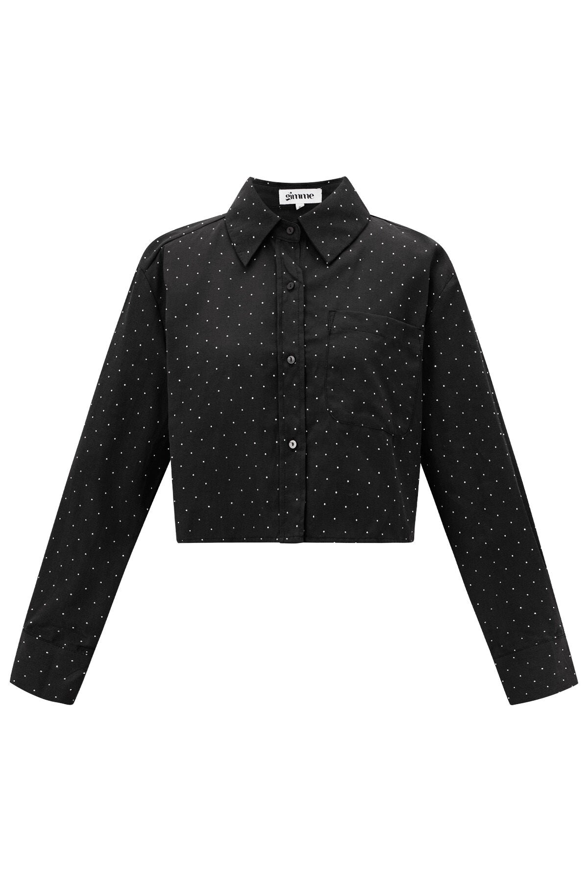 Soft Cotton Blouse in Grey, Pink, Black, and Light Blue
