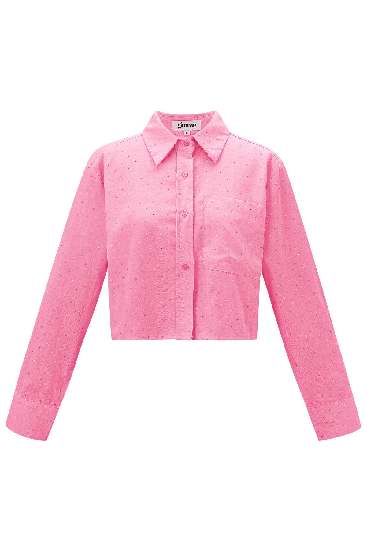 Soft Cotton Blouse in Grey, Pink, Black, and Light Blue
