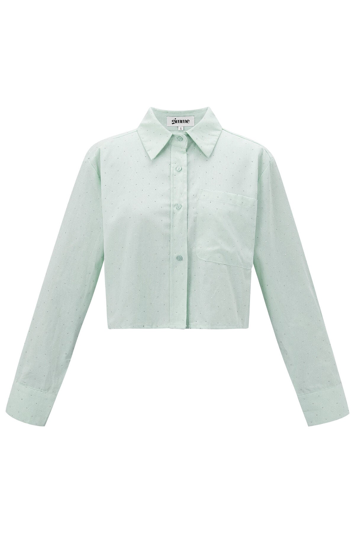 Soft Cotton Blouse in Grey, Pink, Black, and Light Blue