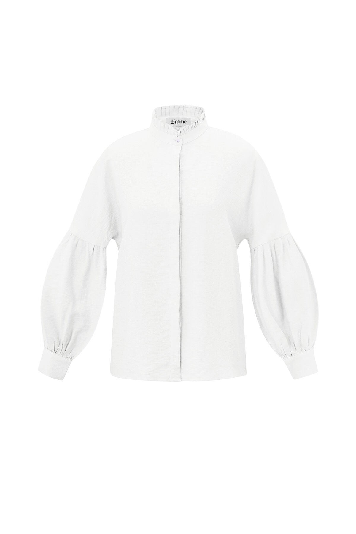 Elegant Spring Blouse in Pink and White