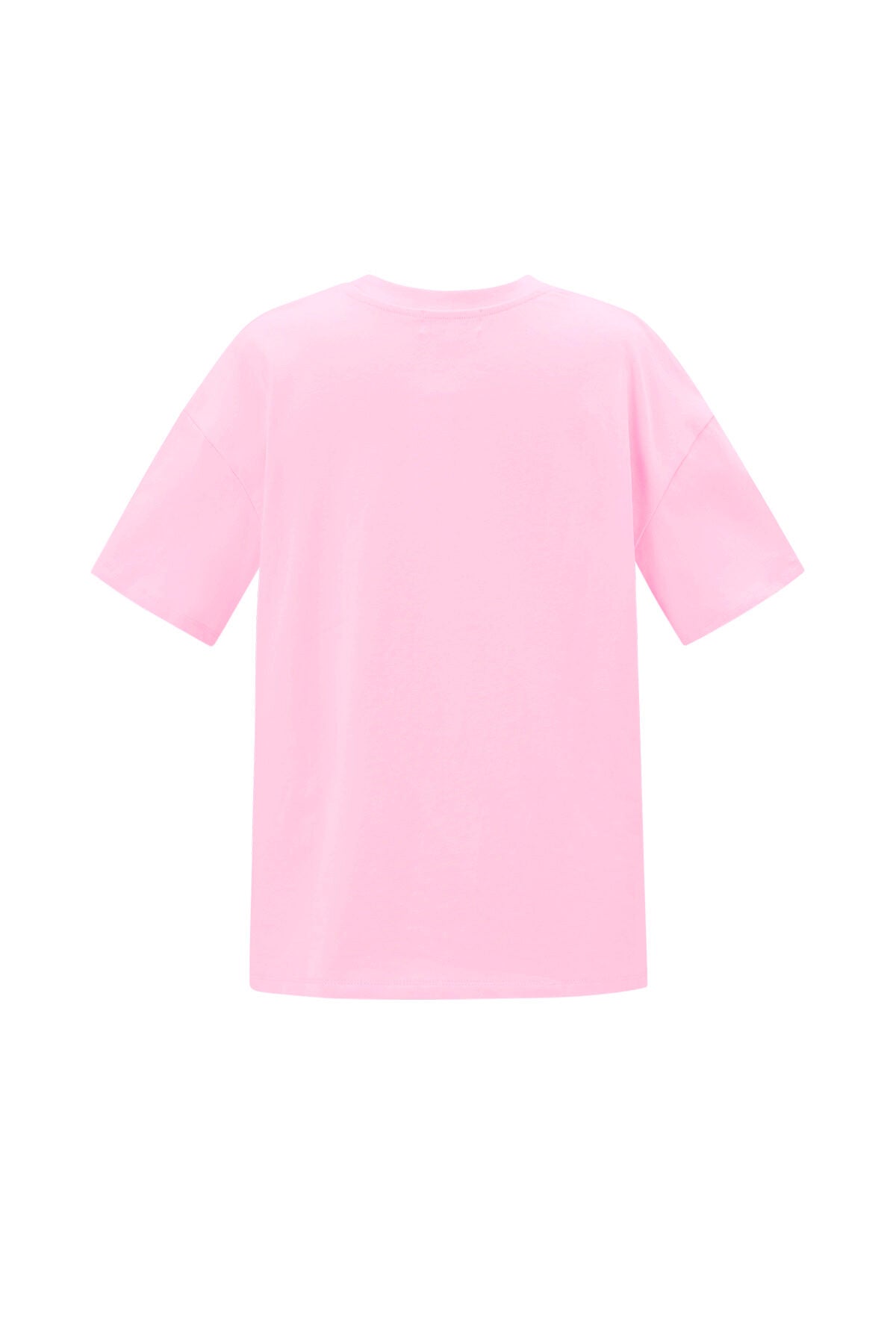Stylish Pink Cotton T-Shirt for Spring/Summer