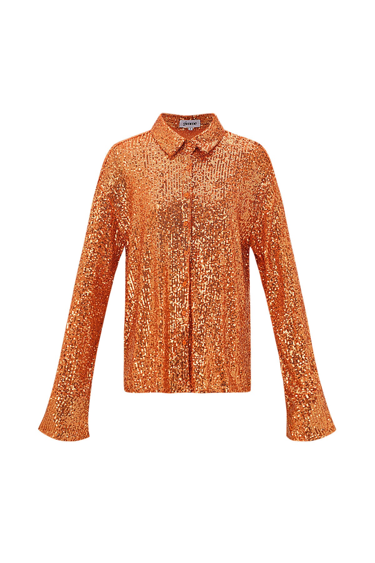 Stylish Orange Blouse for Effortless Elegance