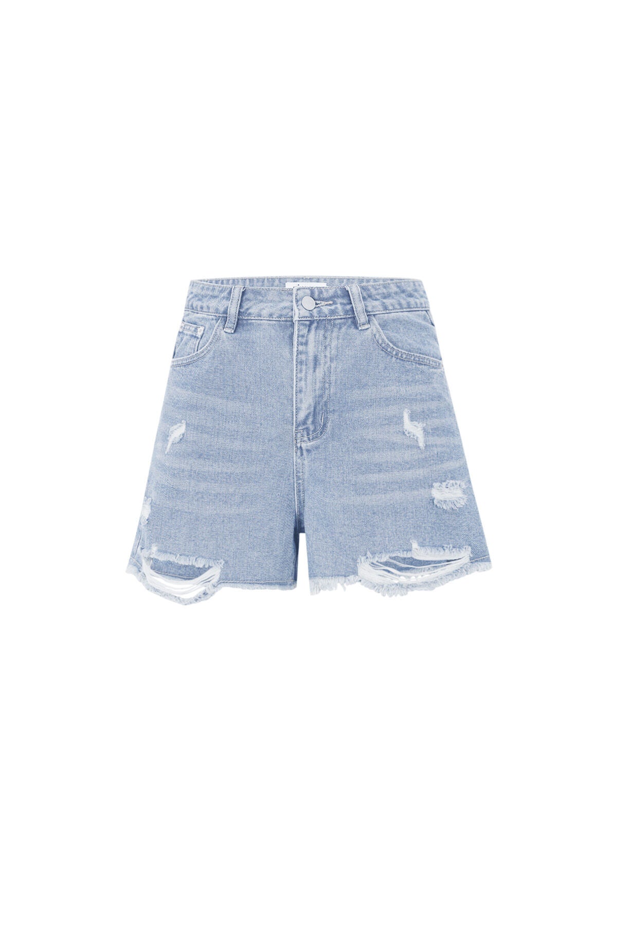 Stylish Blue Denim Shorts for Summer Vibes